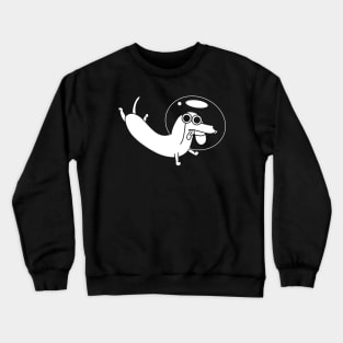 Dachshund Lost in Space Crewneck Sweatshirt